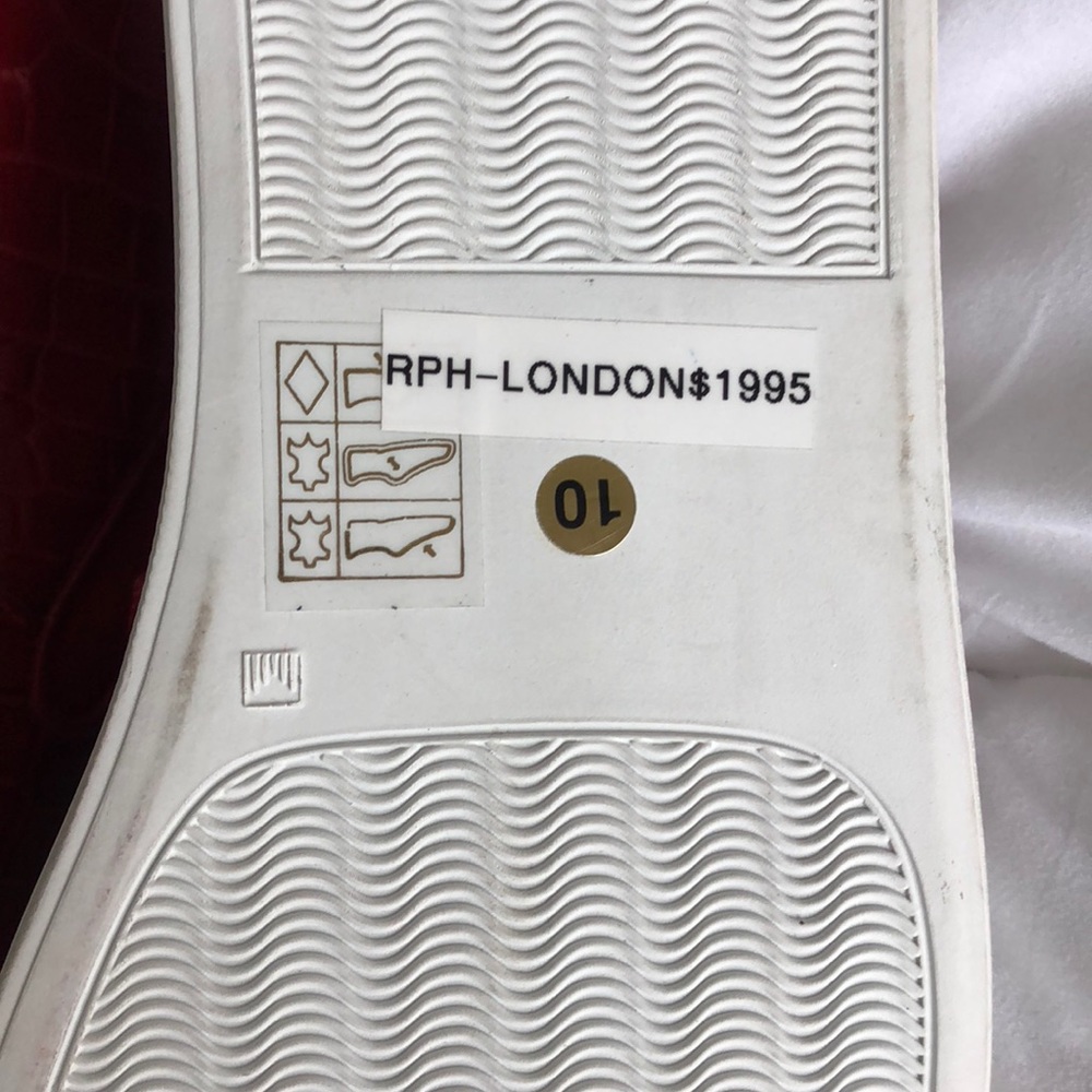 NWOB RODNEY P. HUNY CROC MENS SLIP ON SNEAKERS 10 - Picture 5 of 5